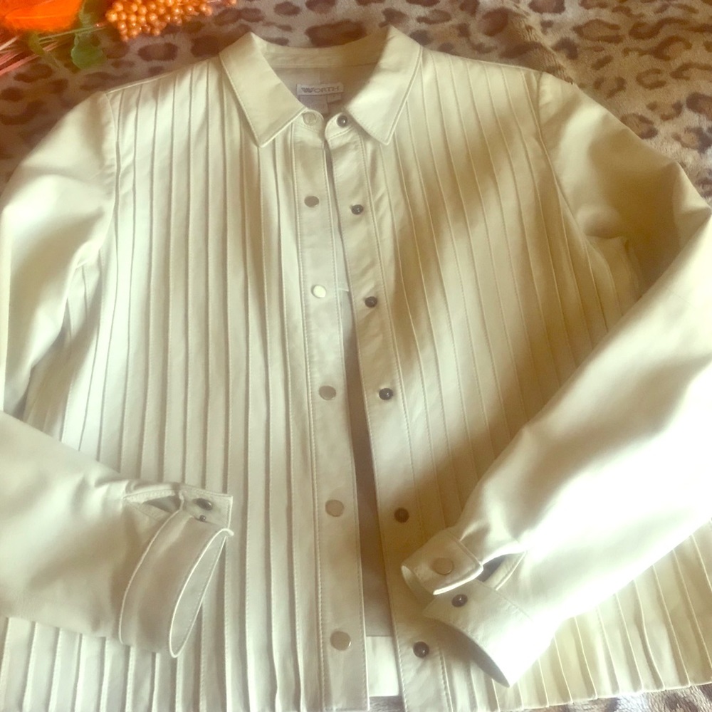 Worth genuine leather jacket